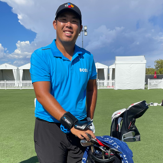 “I love using the cuff and ball for connection and helps me shallow in my downswing”